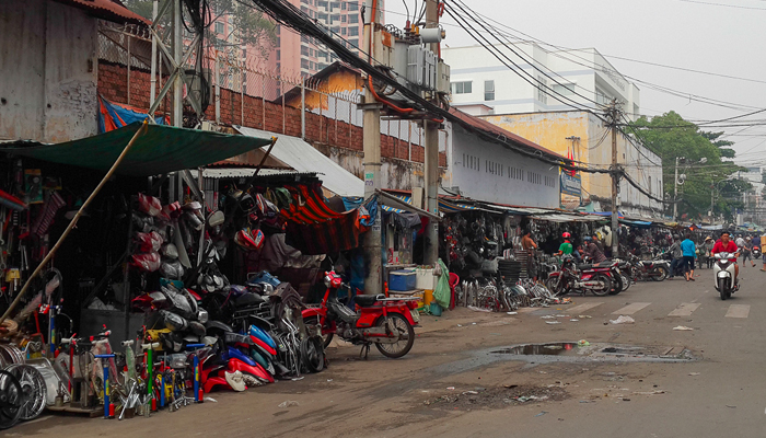 Kinh nghiệm đi chợ phụ tùng xe máy Sài Gòn